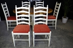 Picture of New Manduria Pine Extendable Pedestal Table