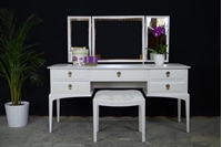 Picture of Stag Dressing Table with Stool - Ammonite & Teardrop