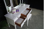 Picture of Stag Dressing Table with Stool - Ammonite & Teardrop