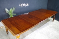 Picture of Late Victorian Mahogany Wind-Out Table  to seat 12
