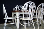 Picture of Victorian Wind Out Table and six Wheelback Chairs