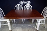 Picture of Victorian Wind Out Table and six Wheelback Chairs