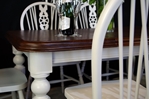 Picture of Victorian Wind Out Table and six Wheelback Chairs