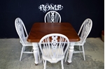 Picture of Victorian Wind Out Table and six Wheelback Chairs
