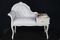 Picture of Vintage Telephone Seat With Side Table and Drawer