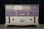 Picture of Stag Travel Themed Six Drawer Chest - To order