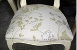 Picture of Antique Wind Out Cabriole Leg Table and 6 Balloon Back Chairs