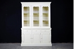 Picture of Pine Display Dresser / Cabinet in New White