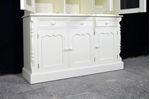 Picture of Pine Display Dresser / Cabinet in New White