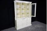 Picture of Pine Display Dresser / Cabinet in New White
