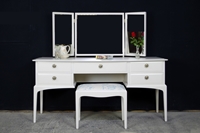Picture of Stag Dressing Table with Stool - Slipper Satin Oriental Garden