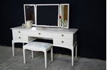 Picture of Stag Dressing Table with Stool - Slipper Satin Oriental Garden