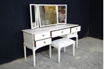 Picture of Stag Dressing Table with Stool - Slipper Satin Oriental Garden