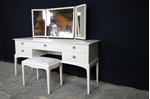 Picture of Stag Dressing Table with Stool - Slipper Satin Oriental Garden
