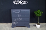 Picture of New Pine Chest of 5 Drawers Dandelion Notes