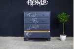 Picture of New Pine Chest of 5 Drawers Dandelion Notes
