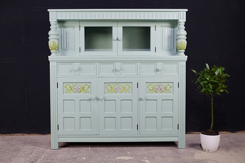 Picture of Vintage Oak Court Cupboard