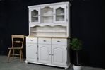 Picture of Country Style Farmhouse Pine Dresser - Cornforth White