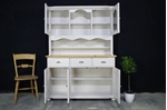 Picture of Country Style Farmhouse Pine Dresser - Cornforth White