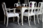 Picture of French-Style Walnut Extending Dining Table + 6 Chairs