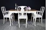 Picture of French-Style Walnut Extending Dining Table + 6 Chairs