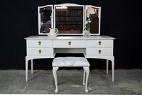 Picture of Stag Minstrel Dressing Table +Stool -Ammonite -Birds & Blossoms
