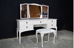 Picture of Stag Minstrel Dressing Table +Stool -Ammonite -Birds & Blossoms