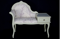 Picture of Vintage Telephone Seat in French Gray