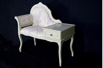 Picture of Vintage Telephone Seat in French Gray