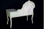 Picture of Vintage Telephone Seat in French Gray