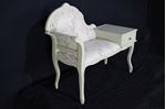 Picture of Vintage Telephone Seat in French Gray