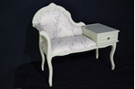 Picture of Vintage Telephone Seat in French Gray