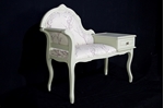 Picture of Vintage Telephone Seat in French Gray