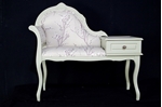 Picture of Vintage Telephone Seat in French Gray