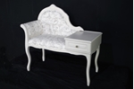 Picture of Vintage Telephone Seat in Cornforth White