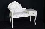 Picture of Vintage Telephone Seat With Side Table and Drawer