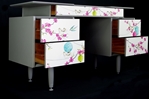 Picture of Vintage 1950s G Plan Dressing Table - Oriental style