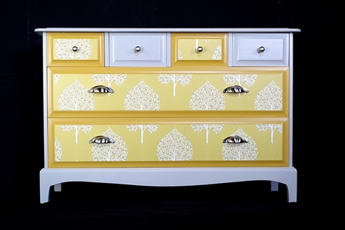 Picture of Stag Six Drawer Chest Mustard Annabelle Tree