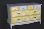 Picture of Stag Six Drawer Chest Mustard Annabelle Tree