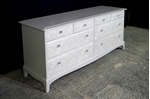 Picture of Stag Long Eight Drawer Chest - Lace Effect