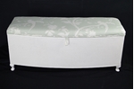 Picture of Vintage Lloyd Loom Ottoman - Oriental Garden