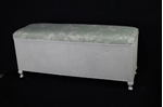Picture of Vintage Lloyd Loom Ottoman - Oriental Garden