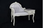 Picture of Vintage Telephone Seat in Spell Gray