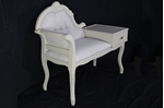 Picture of Vintage Telephone Seat in Spell Gray