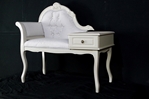 Picture of Vintage Telephone Seat in Spell Gray
