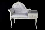 Picture of Vintage Telephone Seat in Spell Gray