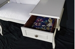 Picture of Vintage Telephone Seat in Spell Gray