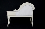 Picture of Vintage Telephone Seat in Spell Gray