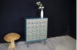 Picture of Retro 5 Drawer Chest Art Deco Decoupage Drawers