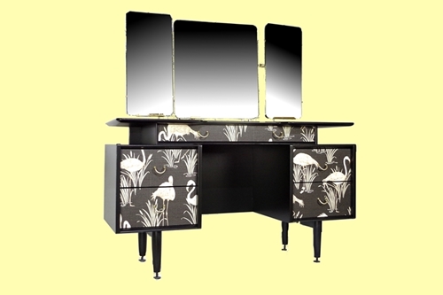 Picture of 1950s G Plan Dressing Table - Vintage Lagoon